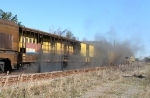 Harsco TT railgrinder RMSX 907 & 908 railgrinders in action